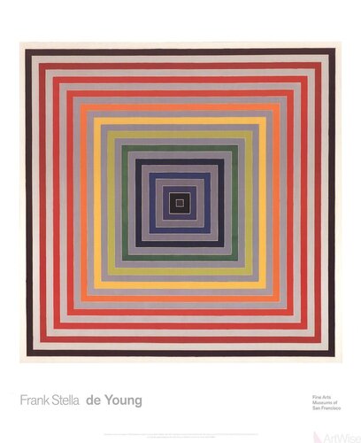 Letter on the Blind II di Frank Stella, Stampa in vendita su Singulart