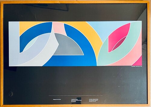 Frank Stella - Berggruen at Art Center College of Design, from the IBM Art Collection di Frank Stella, Stampa in vendita su Singulart