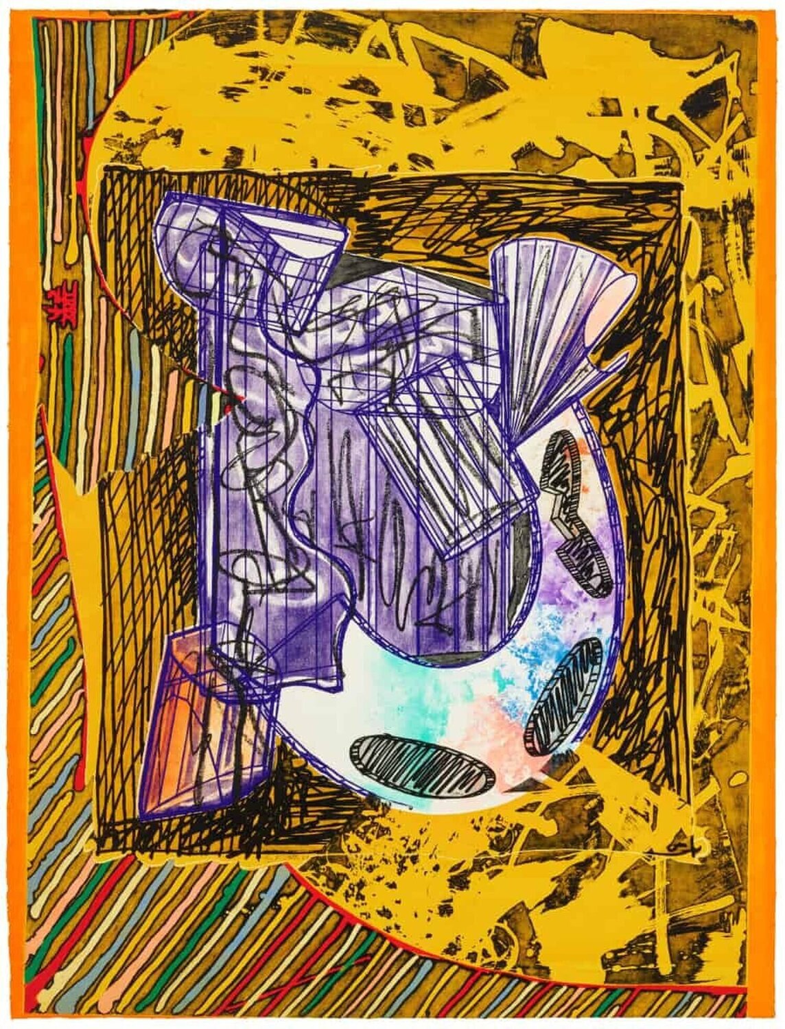 Bene come il sale (As Good as the Salt) Frank Stella Druck zu verkaufen