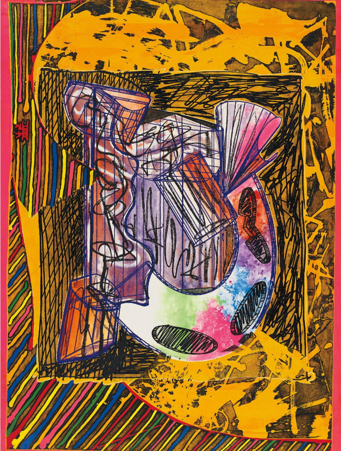 Bene Come il Sale Frank Stella Druck zu verkaufen