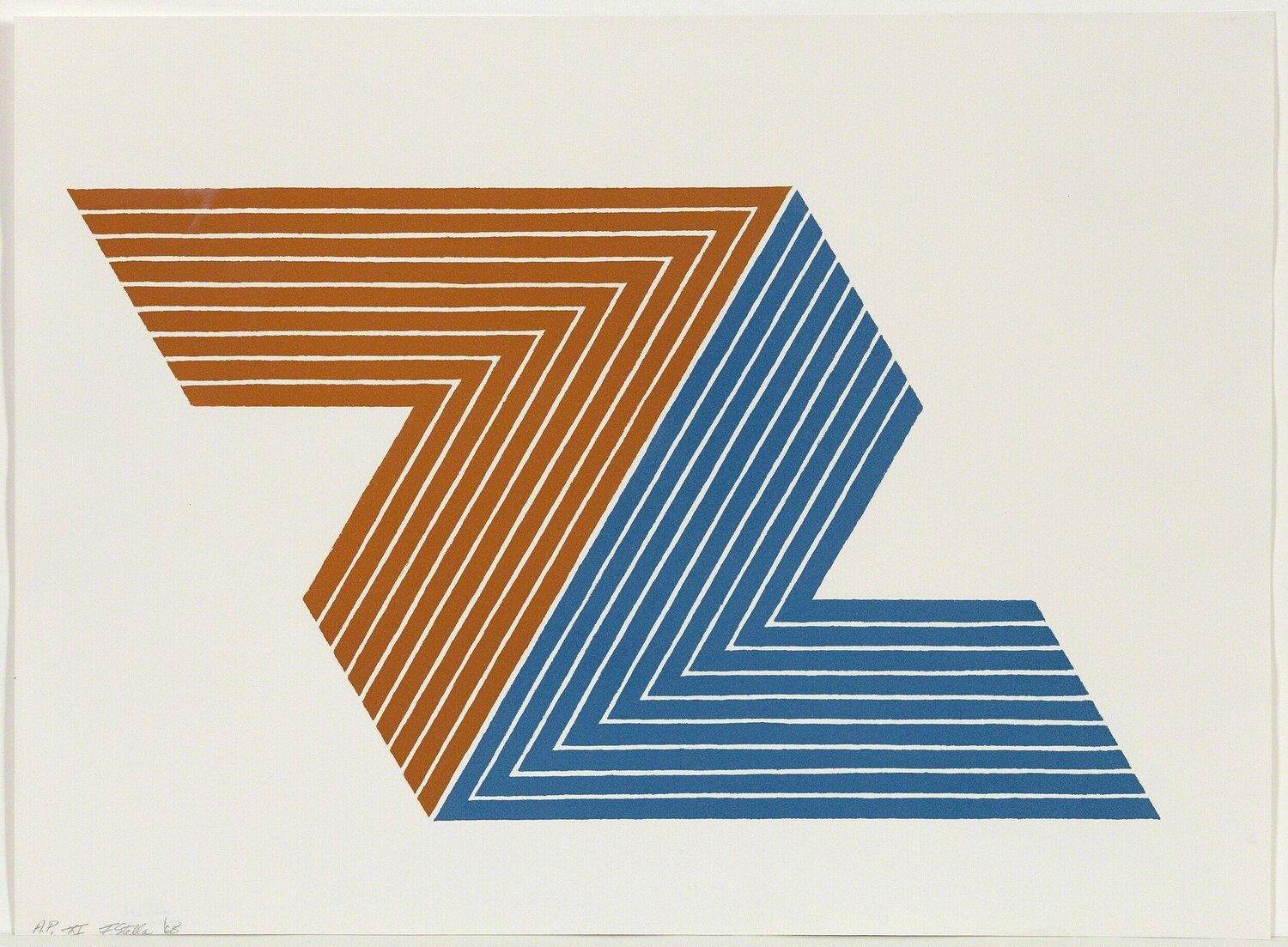 Itata Frank Stella Afdruk te koop