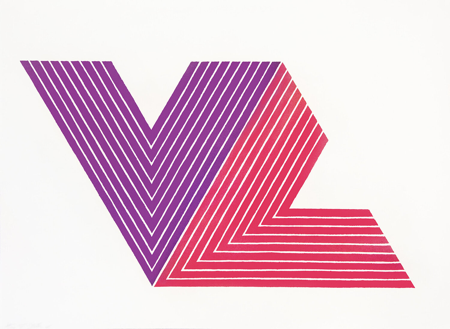 Ifafa I Frank Stella Afdruk te koop