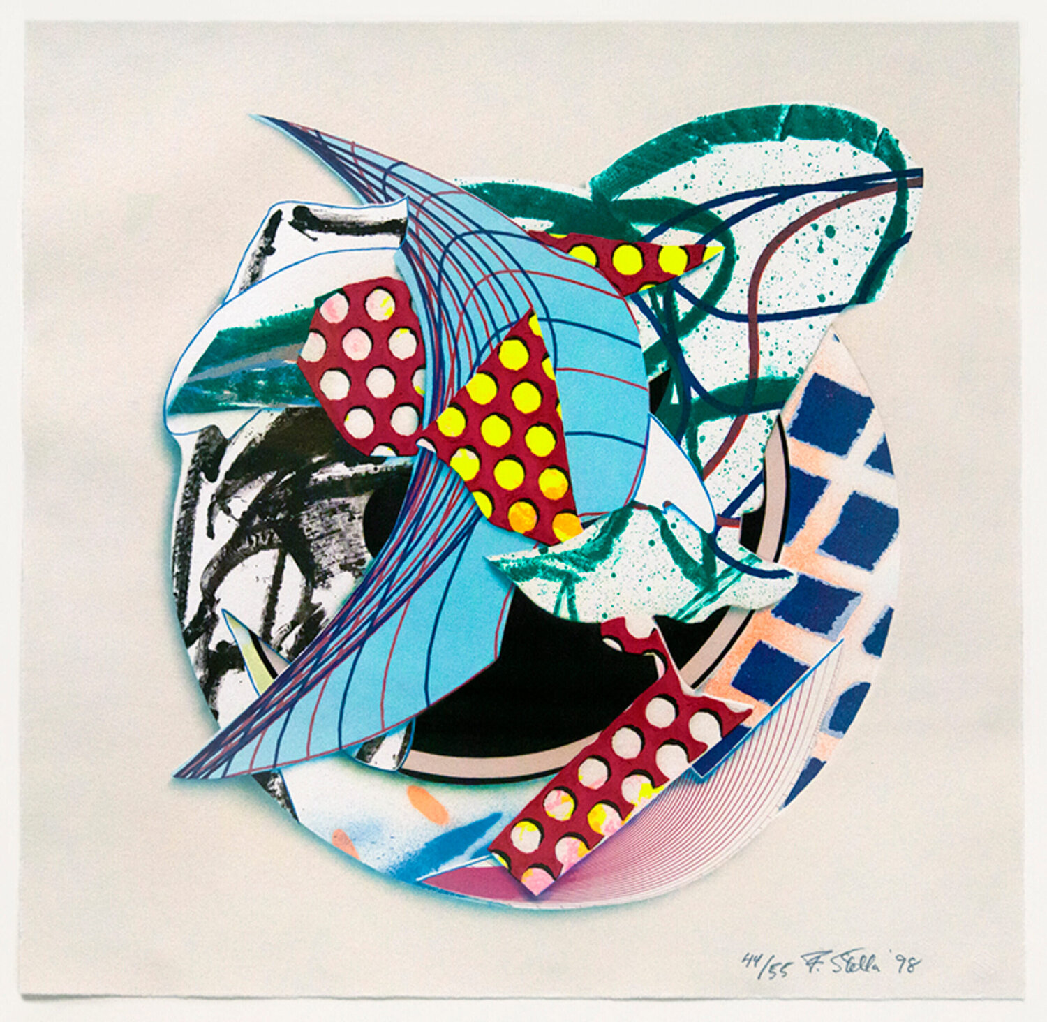 Orofena, from Imaginary Places III Frank Stella Stampa in vendita