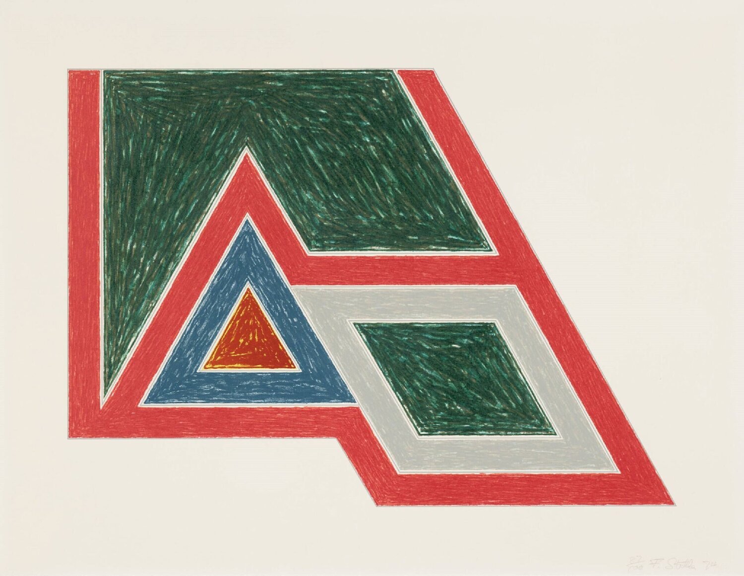 Sanbornville Frank Stella Stampa in vendita