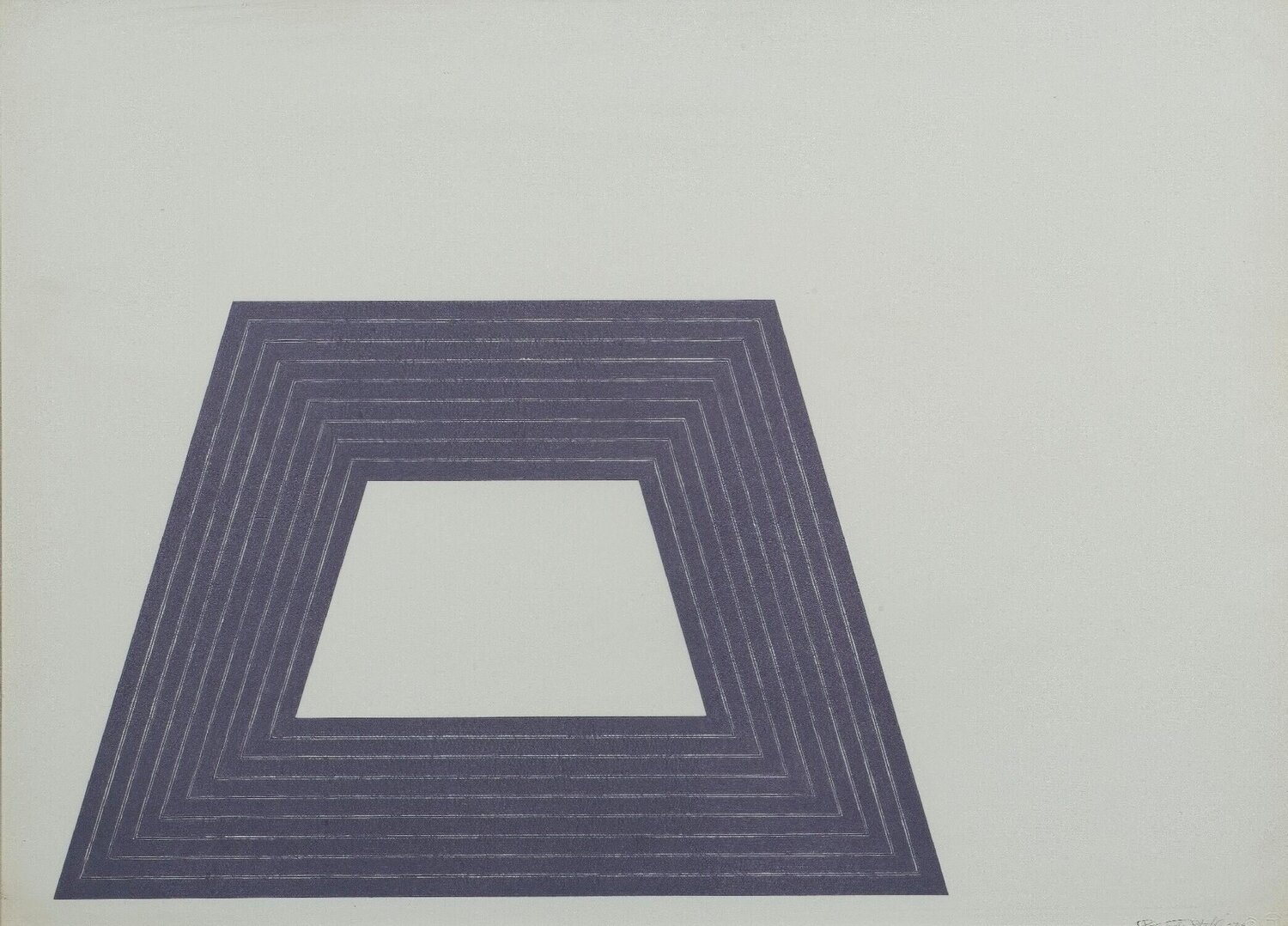 Ileana Sonnabend Frank Stella Stampa in vendita