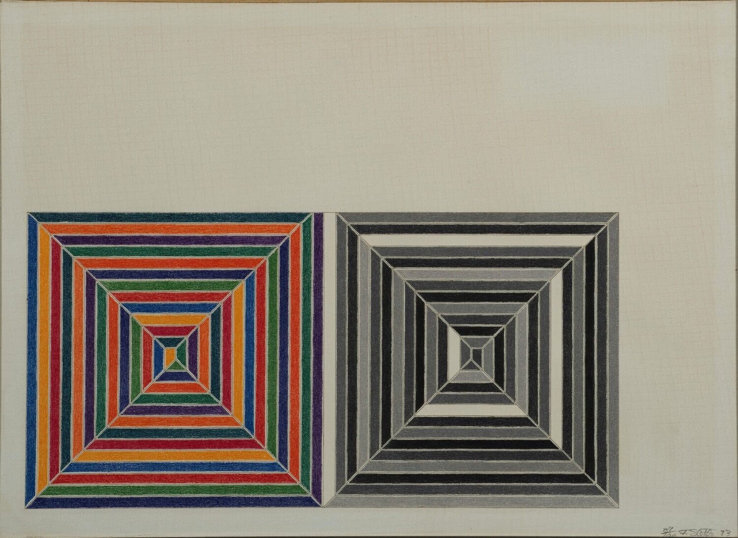 Jasper's Dilemma Frank Stella Druck zu verkaufen