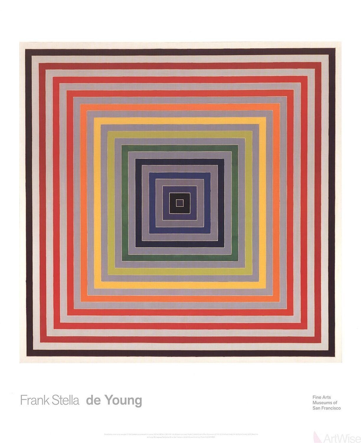 Letter on the Blind II Frank Stella Druck zu verkaufen