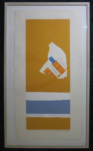 Summertime Light with two white stripes van Robert Motherwell, Afdruk te koop op Singulart