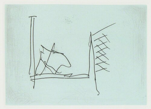 The Hospital van Robert Motherwell, Afdruk te koop op Singulart