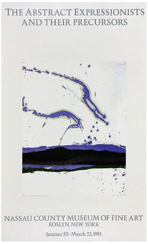 Nassau County Museum of Fine Art 1981 (By the Sea No. 18, 1962) van Robert Motherwell, Afdruk te koop op Singulart