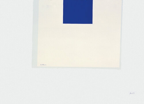 London Series II: Untitled (Blue/Cream) van Robert Motherwell, Afdruk te koop op Singulart