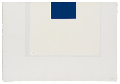 London Series II: Untitled (Yellow/Black) van Robert Motherwell, Afdruk te koop op Singulart
