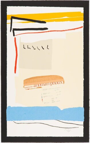America - La France Variations III van Robert Motherwell, Afdruk te koop op Singulart
