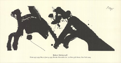 Dance I van Robert Motherwell, Afdruk te koop op Singulart