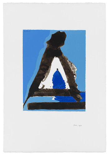 The Basque Suite: Untitled (ref. 85) van Robert Motherwell, Afdruk te koop op Singulart