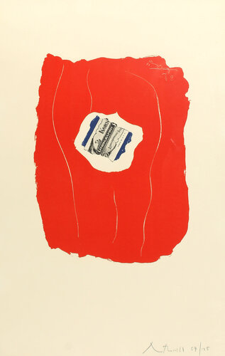 Tricolor 137 van Robert Motherwell, Afdruk te koop op Singulart
