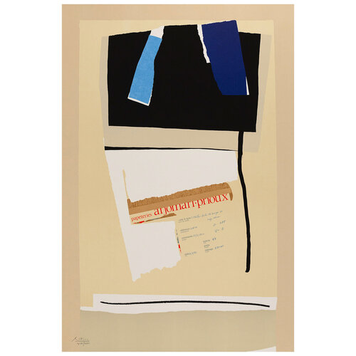 America-La France Variations VI van Robert Motherwell, Afdruk te koop op Singulart