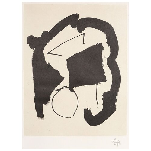 Composition XXV (Octavio Paz Suite - Three Poems) van Robert Motherwell, Afdruk te koop op Singulart
