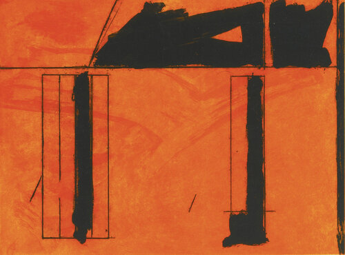 La Casa de la Mancha di Robert Motherwell, Stampa in vendita su Singulart