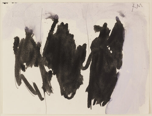Brush Elegy di Robert Motherwell, Opera su carta in vendita su Singulart