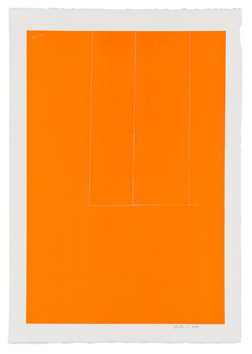 London Series I: Untitled (Orange) van Robert Motherwell, Afdruk te koop op Singulart