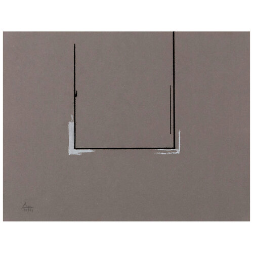Gray Open with White Paint van Robert Motherwell, Afdruk te koop op Singulart