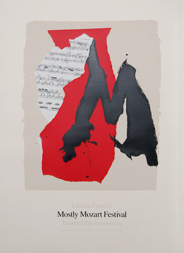 Lincoln Center Mostly Mozart, 25th Anniversary by Robert Motherwell, Print for Sale on Singulart