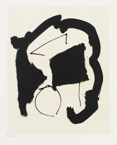 Untitled Lithograph from Octavio Paz by Robert Motherwell, Print for Sale on Singulart