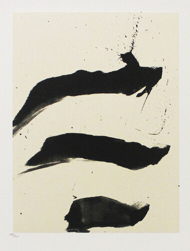 Untitled Lithograph from Octavio Paz par Robert Motherwell, Édition en vente sur Singulart