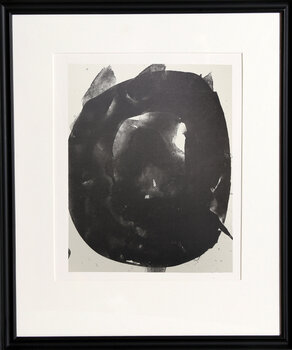 ROBERT MOTHERWELL RARE 1989 LITHOGRAPH PRINT EXHIBIT POSTER