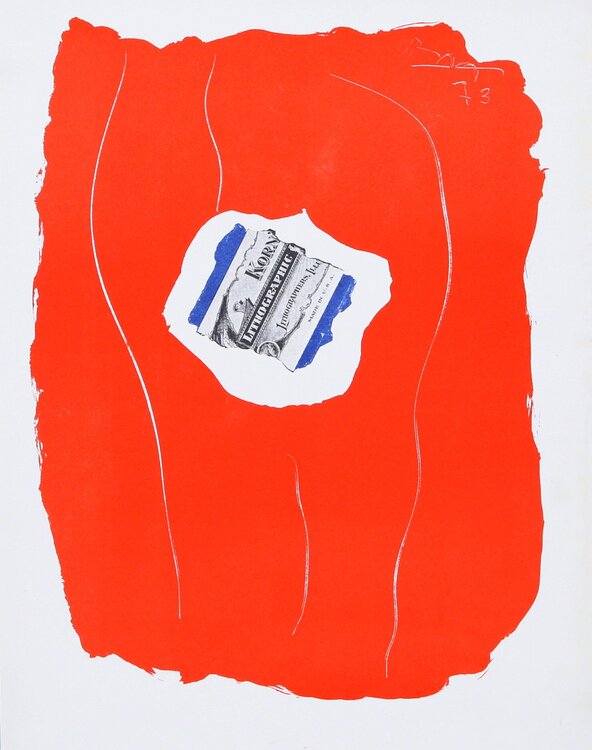 Tricolor 137 Robert Motherwell