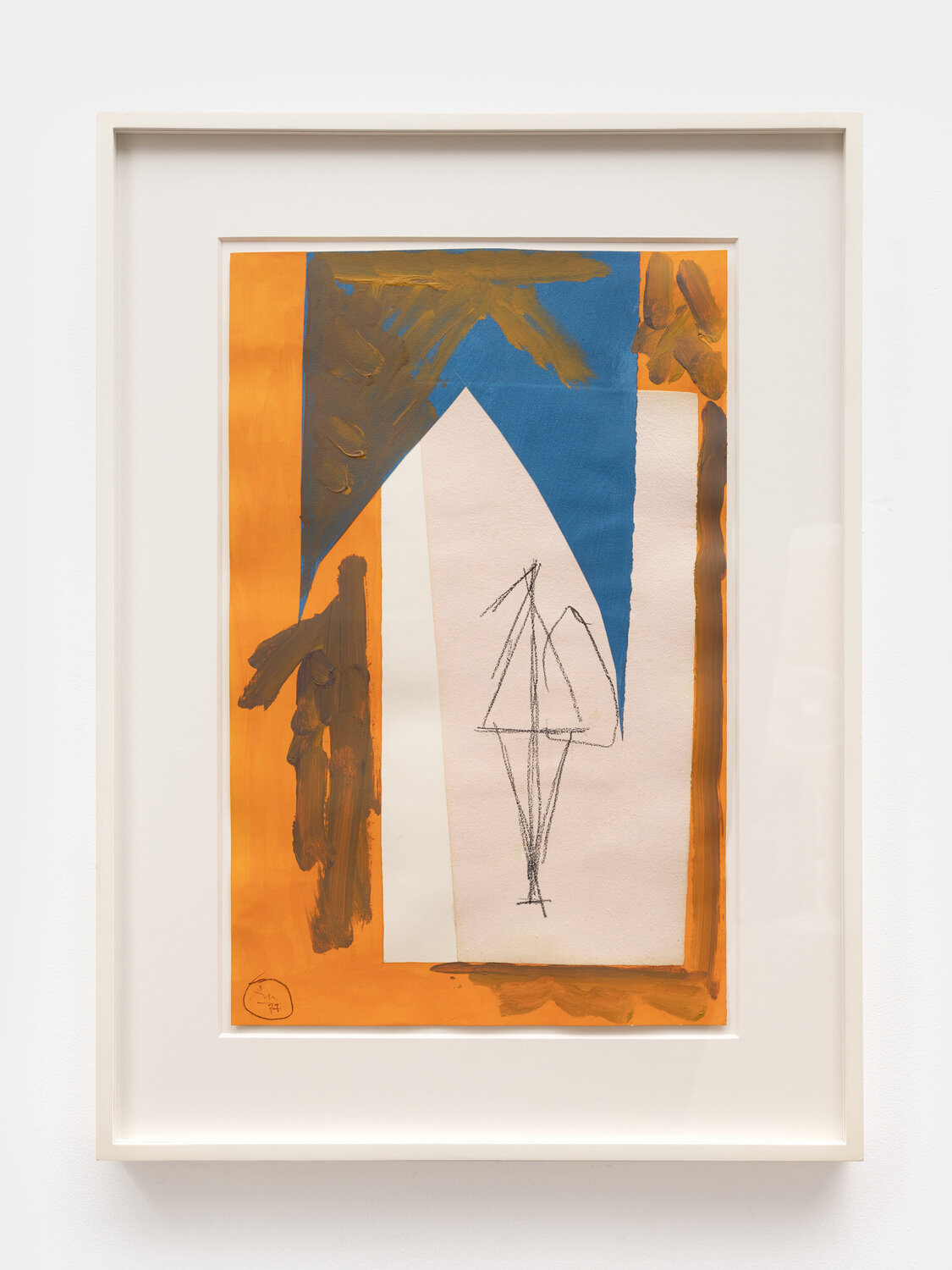Cathedral III Robert Motherwell Work on Paper for sale