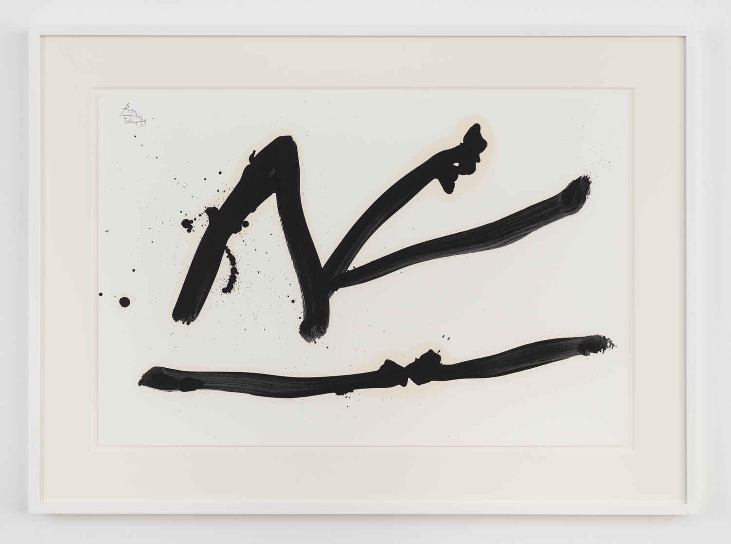Drunk with Turpentine Robert Motherwell Werk op papier te koop