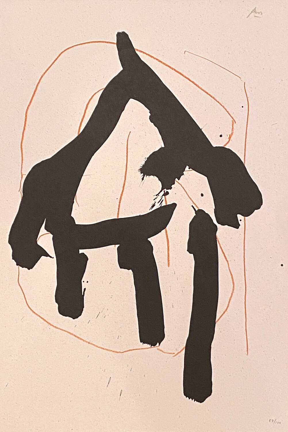 Beau Geste I Robert Motherwell Print for sale