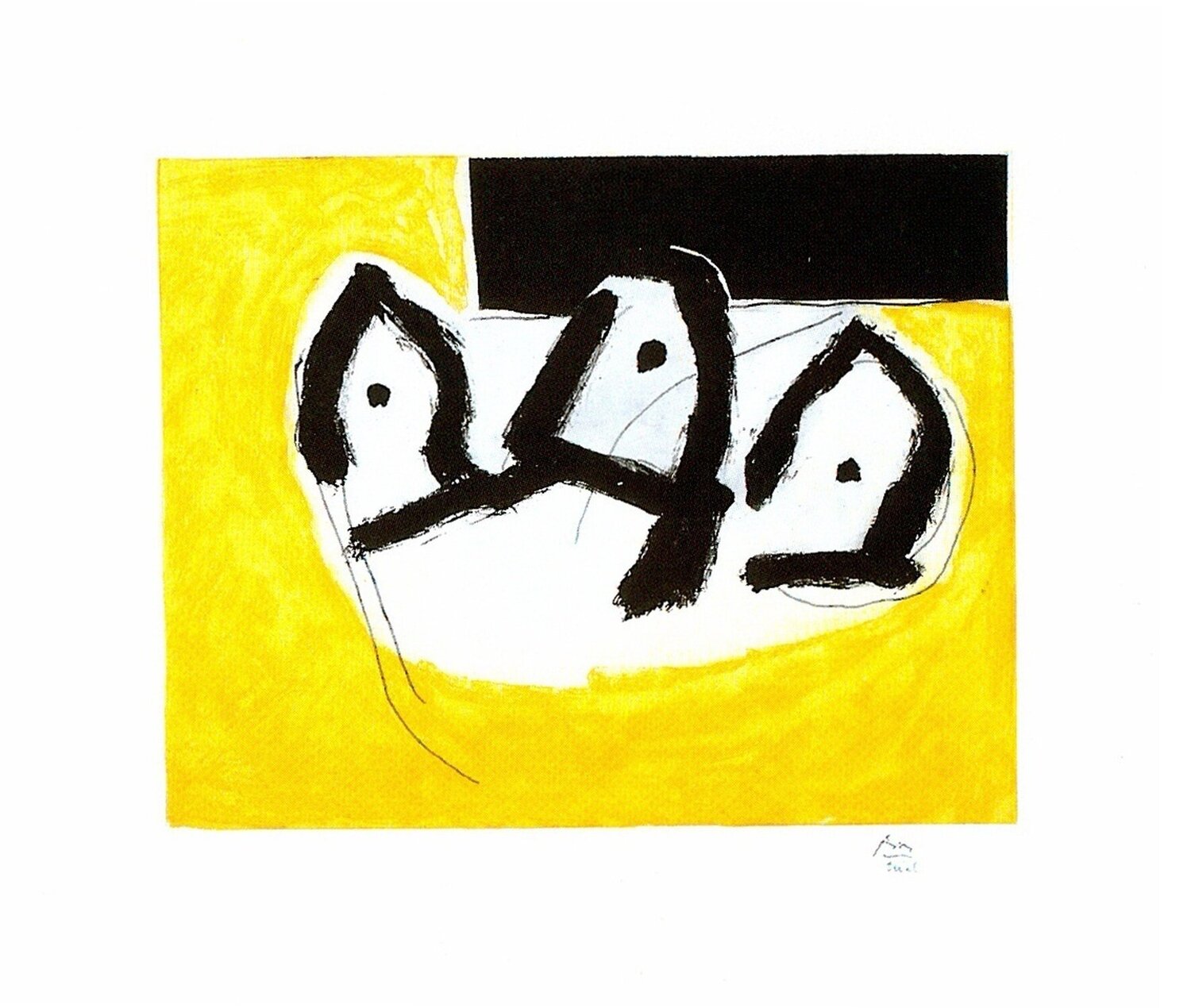 Sirens I Robert Motherwell Afdruk te koop