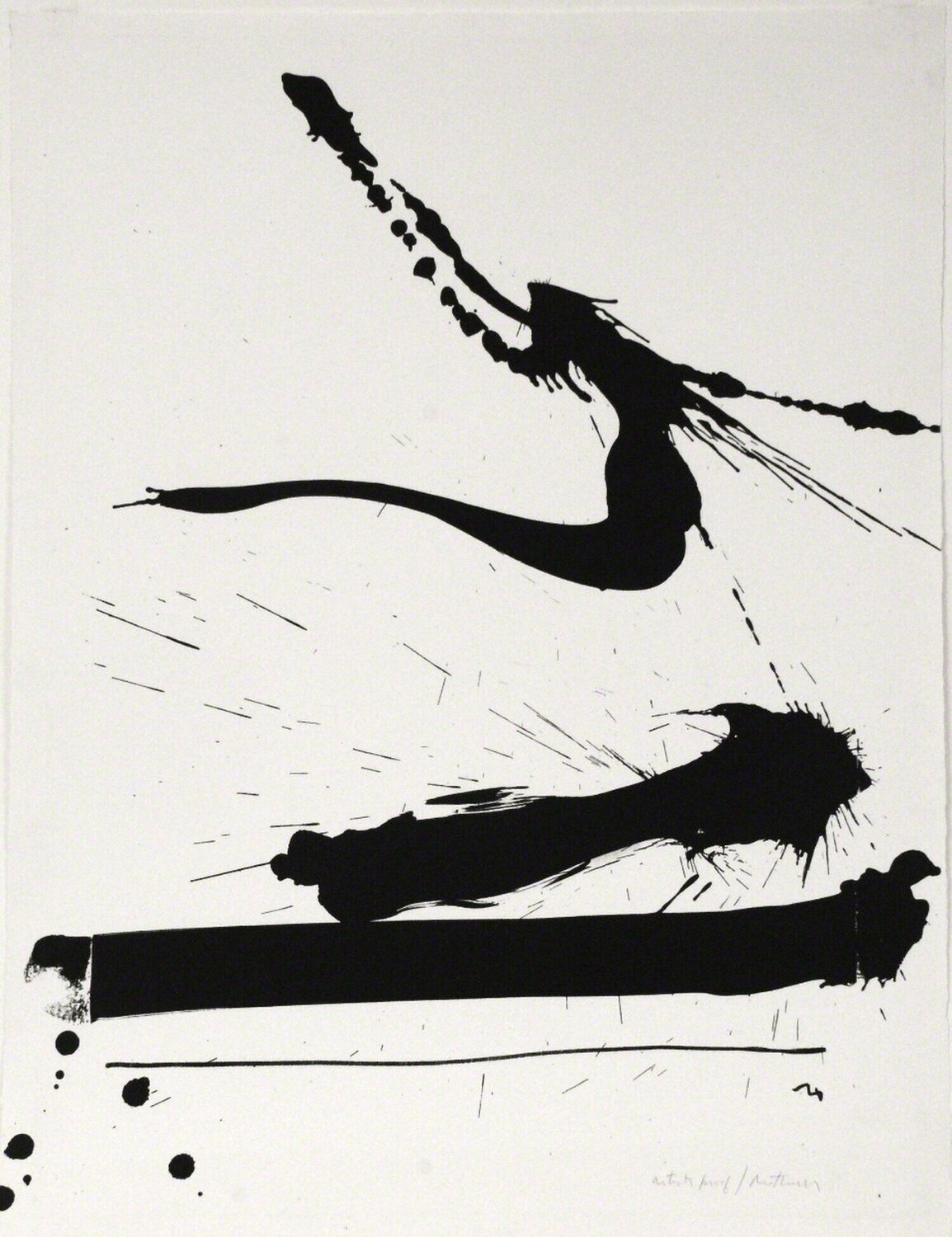 Automatism A Robert Motherwell Stampa in vendita