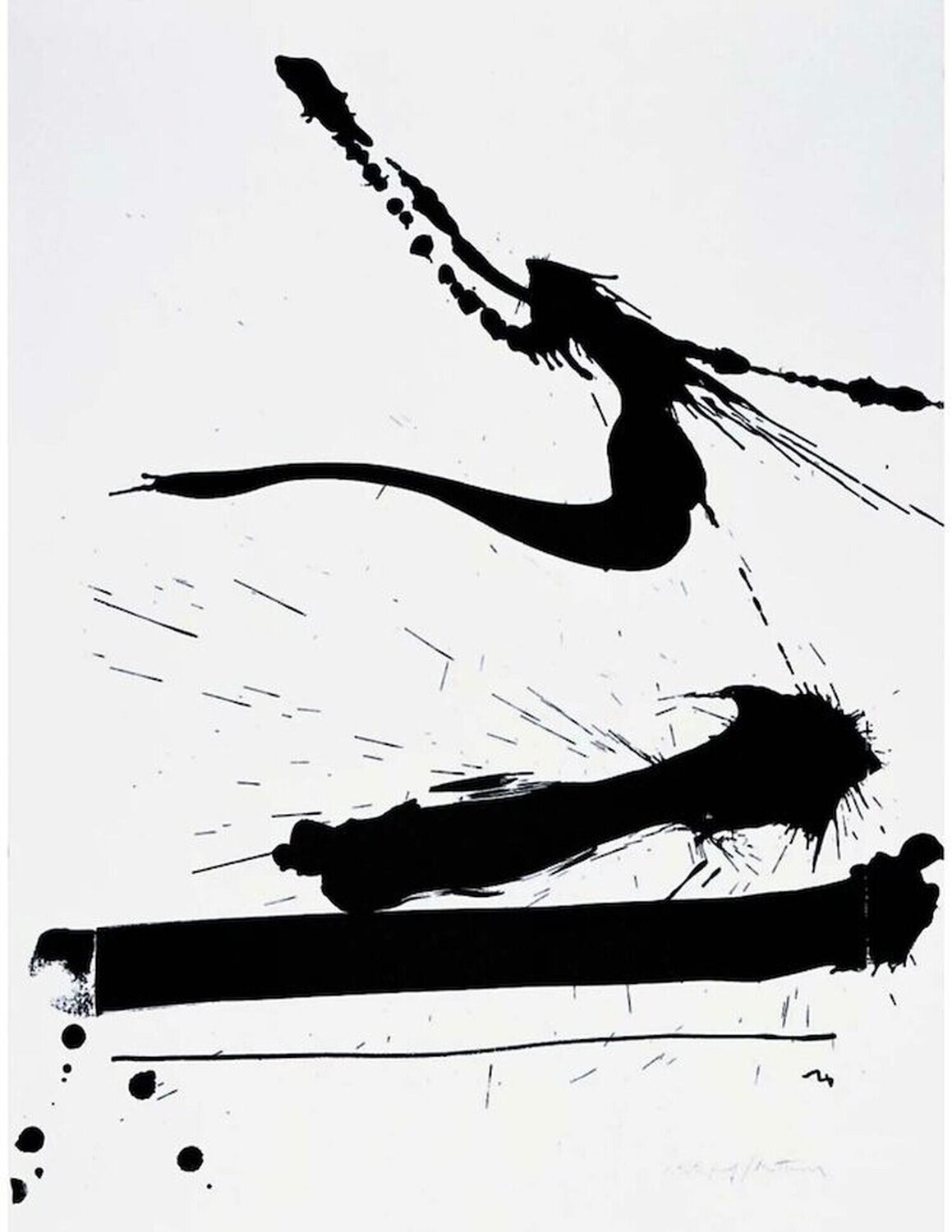 Automatism A Robert Motherwell Afdruk te koop