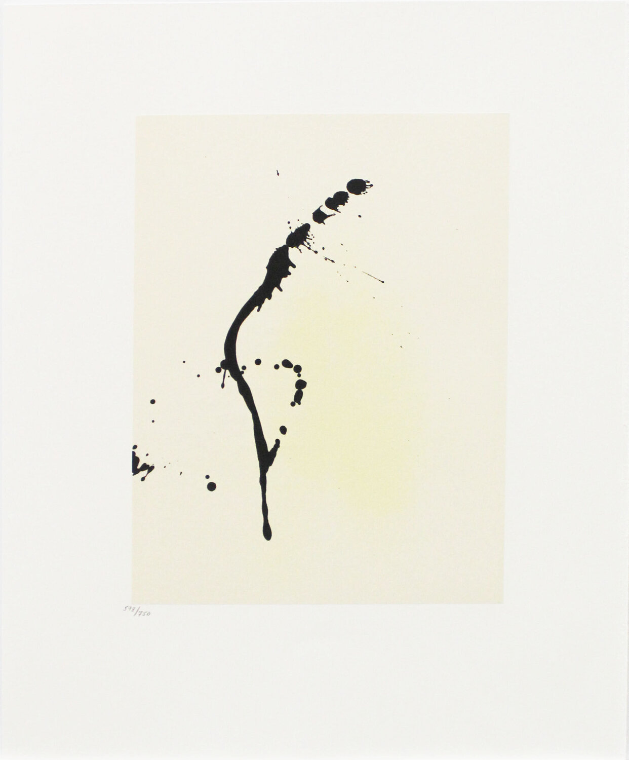 Untitled Lithograph from Octavio Paz Robert Motherwell Stampa in vendita