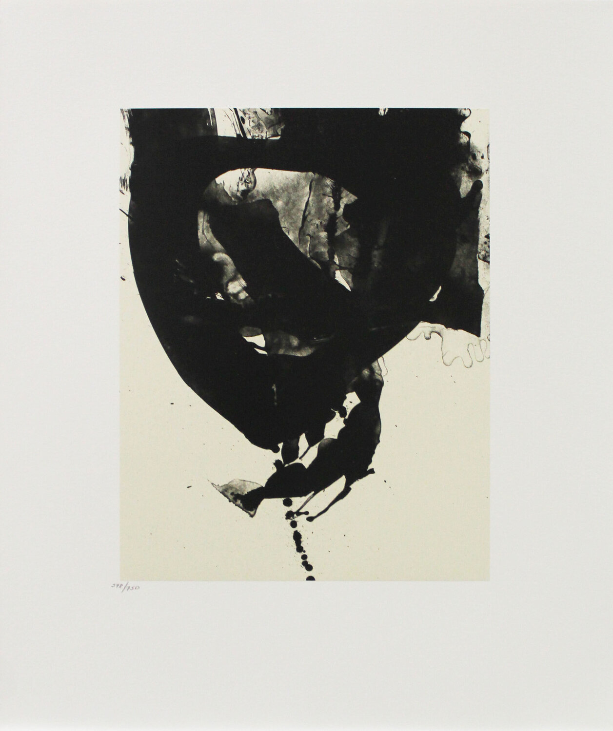 Untitled Lithograph from Octavio Paz Robert Motherwell Stampa in vendita