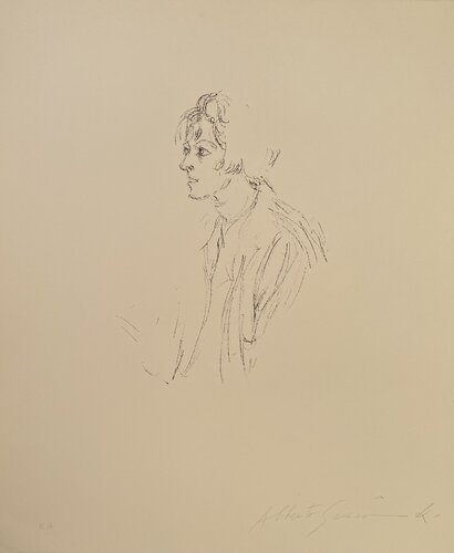 Untitled di Alberto Giacometti, Stampa in vendita su Singulart
