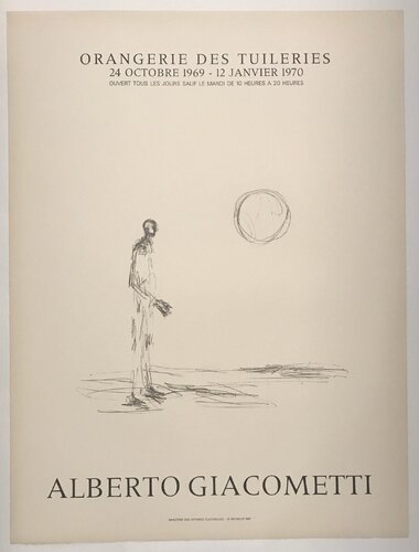 Orangerie des Tuileries di Alberto Giacometti, Stampa in vendita su Singulart
