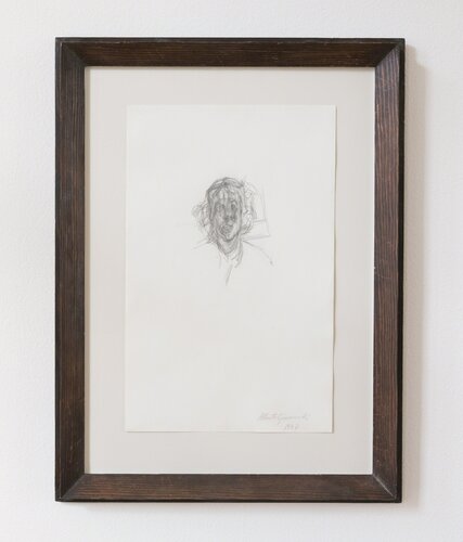 Tête de femme di Alberto Giacometti, Opera su carta in vendita su Singulart