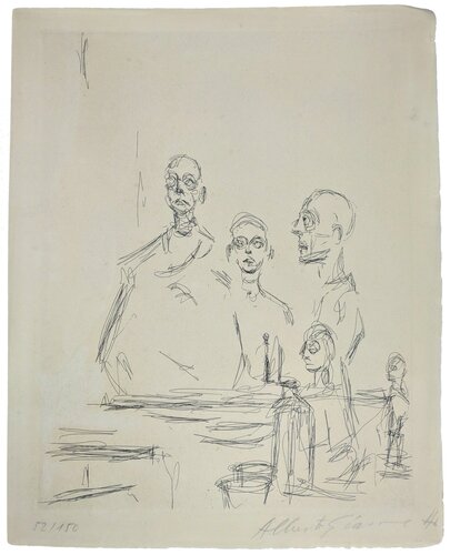 SCULPTURES DANS L'ATELIER van Alberto Giacometti, Afdruk te koop op Singulart
