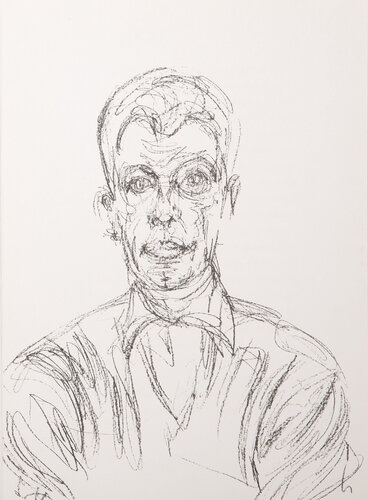 Sitting Man From Derriere Le Miroir no. 127 by Alberto Giacometti, Print for Sale on Singulart