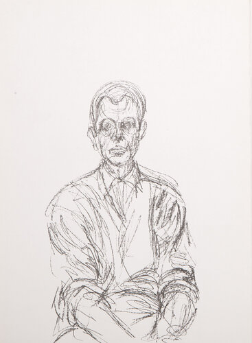 Head of A Man from Derriere Le Miroir no. 127 by Alberto Giacometti, Print for Sale on Singulart