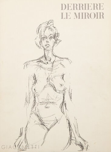 Cover from Derriere Le Miroir no. 127 de Alberto Giacometti, Impresión a la venta en Singulart