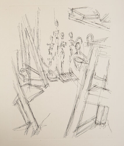 L'Atelier et Annette van Alberto Giacometti, Afdruk te koop op Singulart