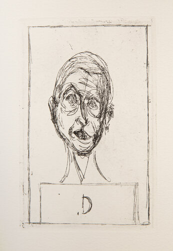 Histoire de rats (Self Portrait II) van Alberto Giacometti, Afdruk te koop op Singulart