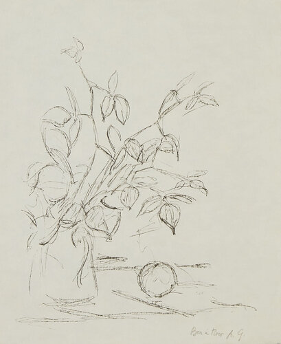 Pomme endormie, bouquet et pomme by Alberto Giacometti, Print for Sale on Singulart