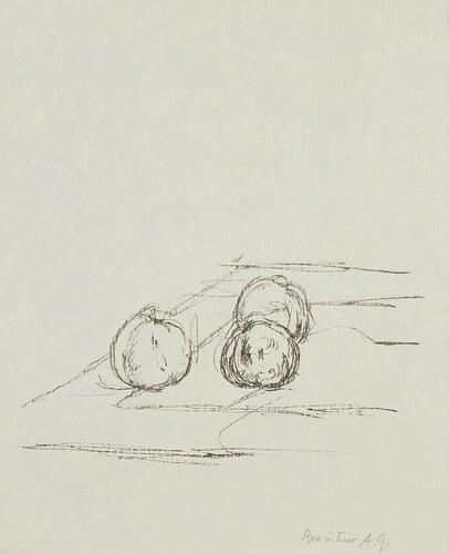 Pomme endormie di Alberto Giacometti, Stampa in vendita su Singulart
